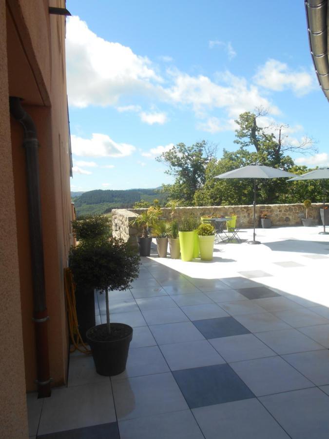 Maison D'Hotes Les Palmiers Gluiras Exterior foto